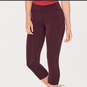 Lululemon In Movement 19” Crop w/ Headband